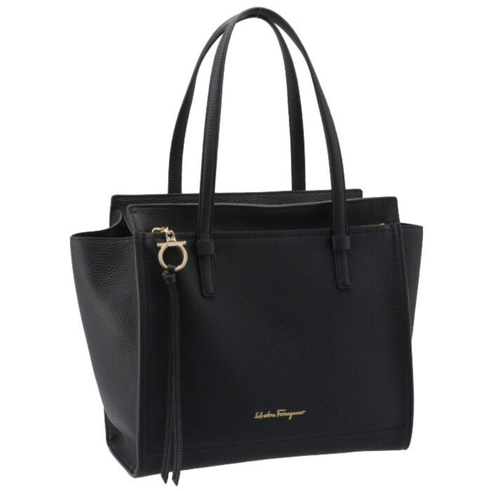 Ferragamo Medium Amy Amy Bag Black